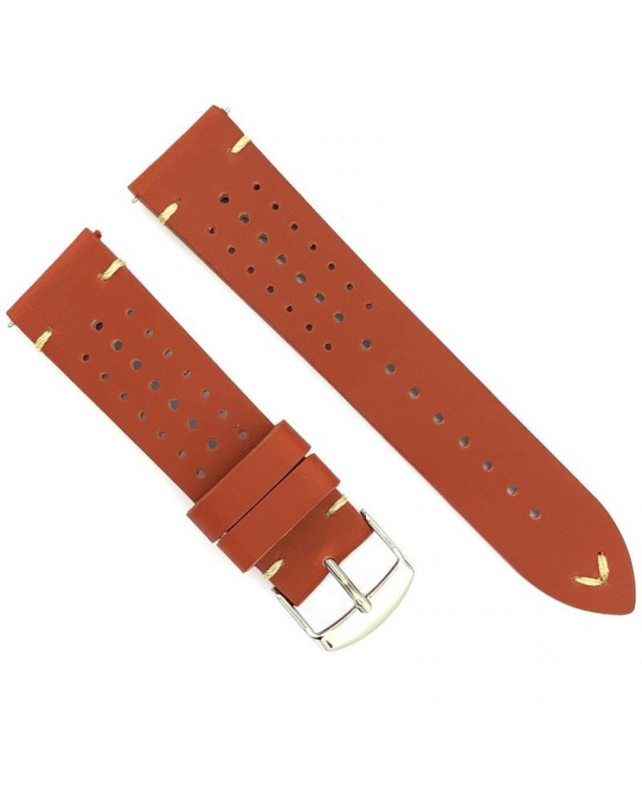 Watch Strap Diloy 435.08.20 Brown 20 mm