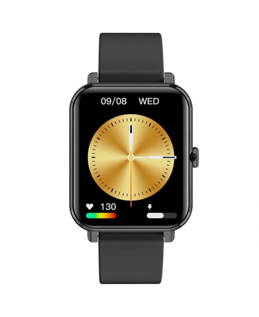 Men Fashion Sports Functional Smart watch Quartz Watch Garett GRC CLASSIC Black Black Dial