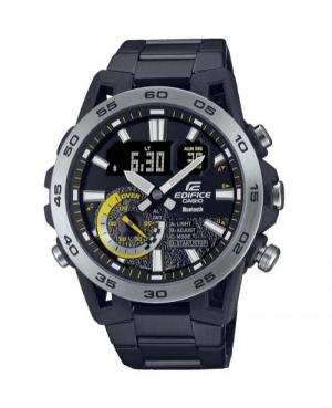 Men Classic Sports Japan Eco-Drive Digital Watch Timer CASIO ECB-40DC-1AEF Black Dial 48mm