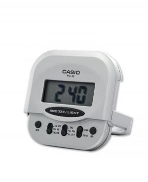 CASIO PQ-30-8EF alarm clock Plastic Gray Plastik Tworzywo Sztuczne Szary