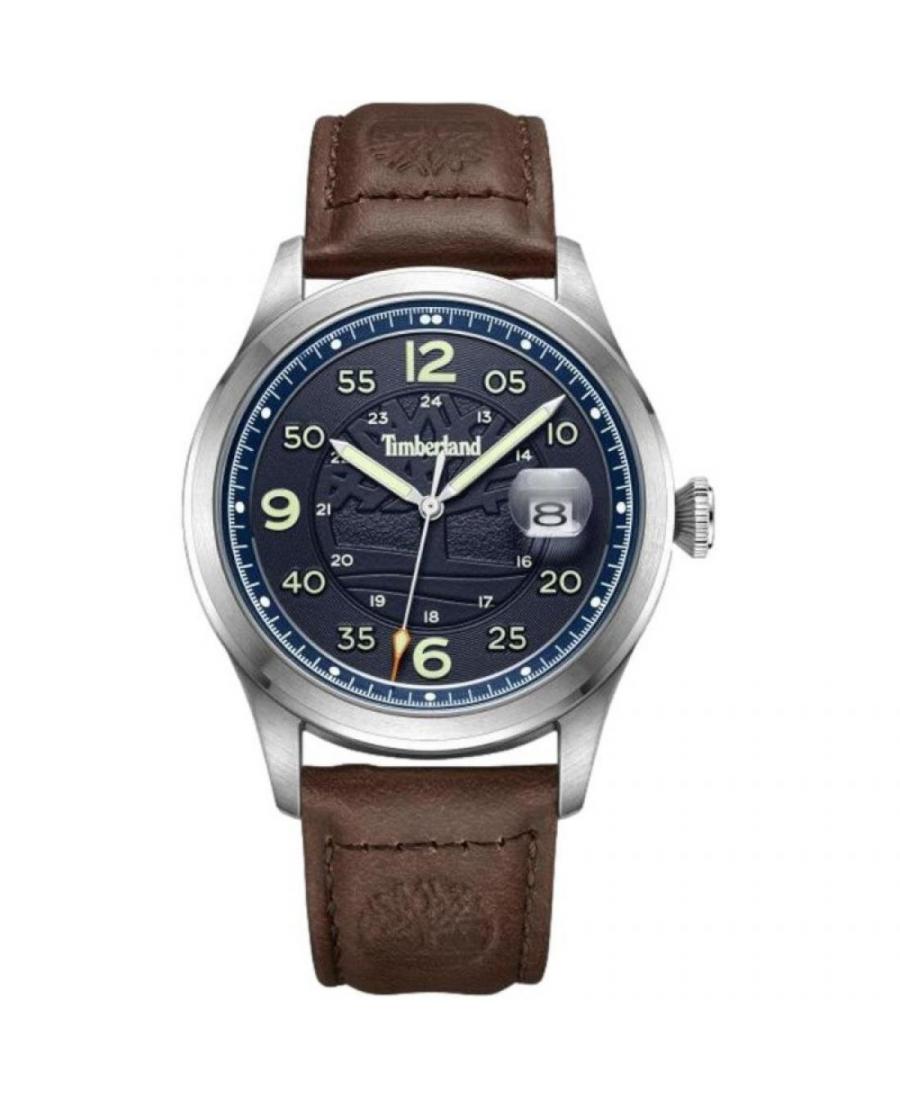 Mężczyźni Moda klasyczny kwarcowy analogowe Zegarek TIMBERLAND TDWGB2237502 Niebieska Dial 42mm