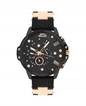 Men Fashion Quartz Watch Slazenger SL.9.2212.2.03 Black Dial