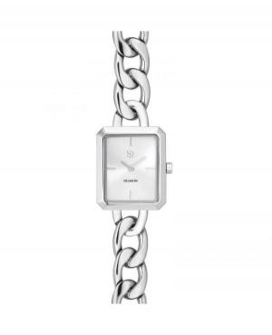 Женские Fashion Кварцевый Аналоговый Часы SIF JAKOBS SJ-W1020 Серебряного цвета Dial 26.5mm изображение 1