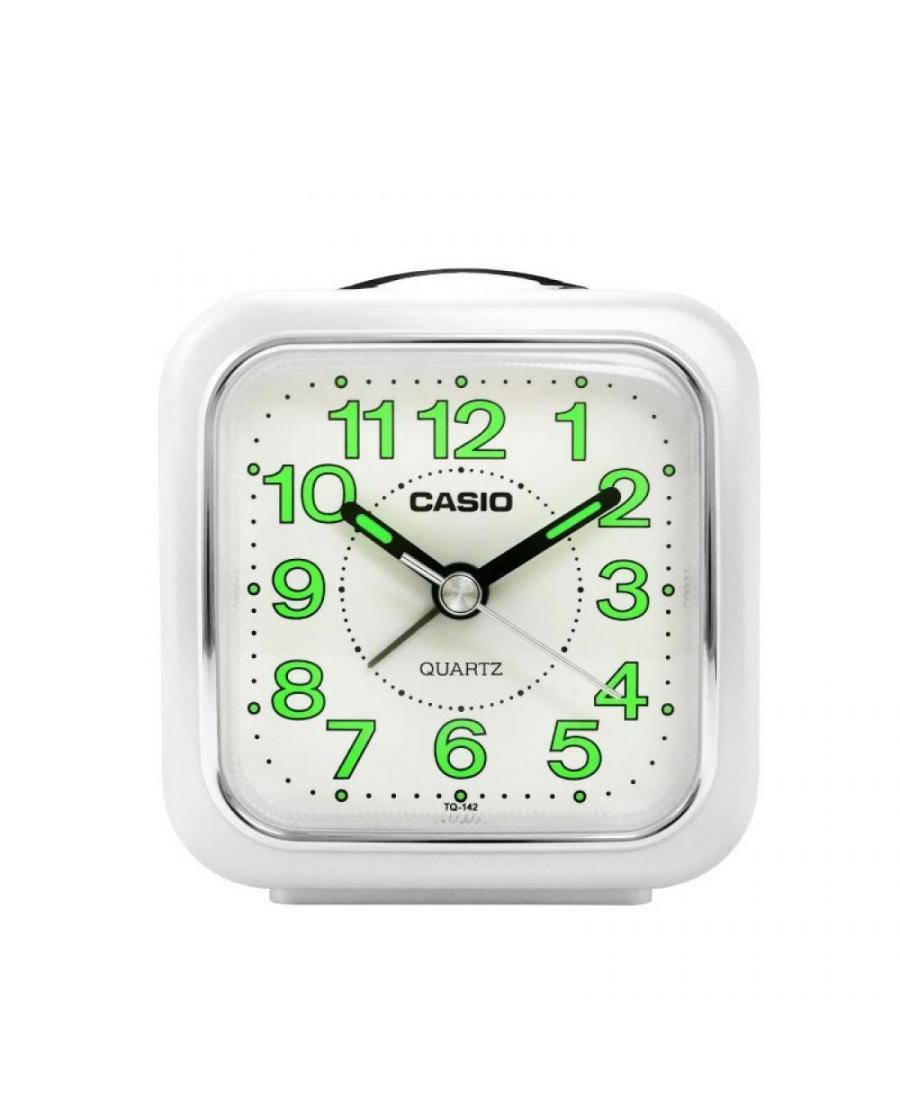 CASIO TQ-142-7EF alarm clock Plastic Plastik Tworzywo Sztuczne Biały