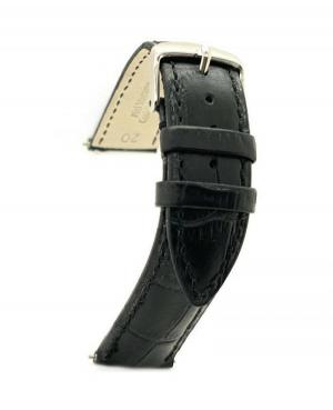Watch Strap Diloy 424.01.20 Black 20 mm image 1