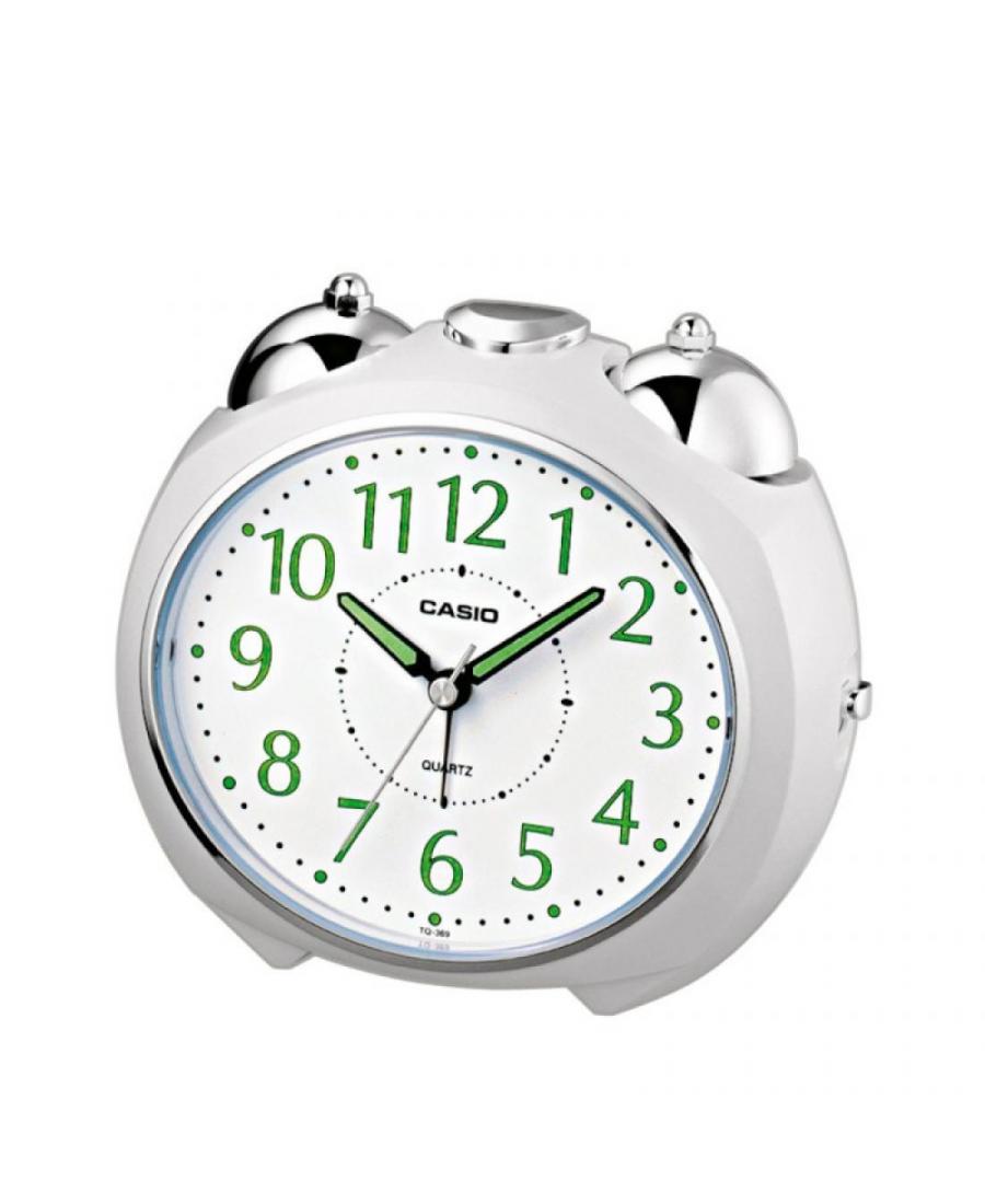 CASIO Alarn clock TQ-369-7EF Plastic Plastik Tworzywo Sztuczne Biały