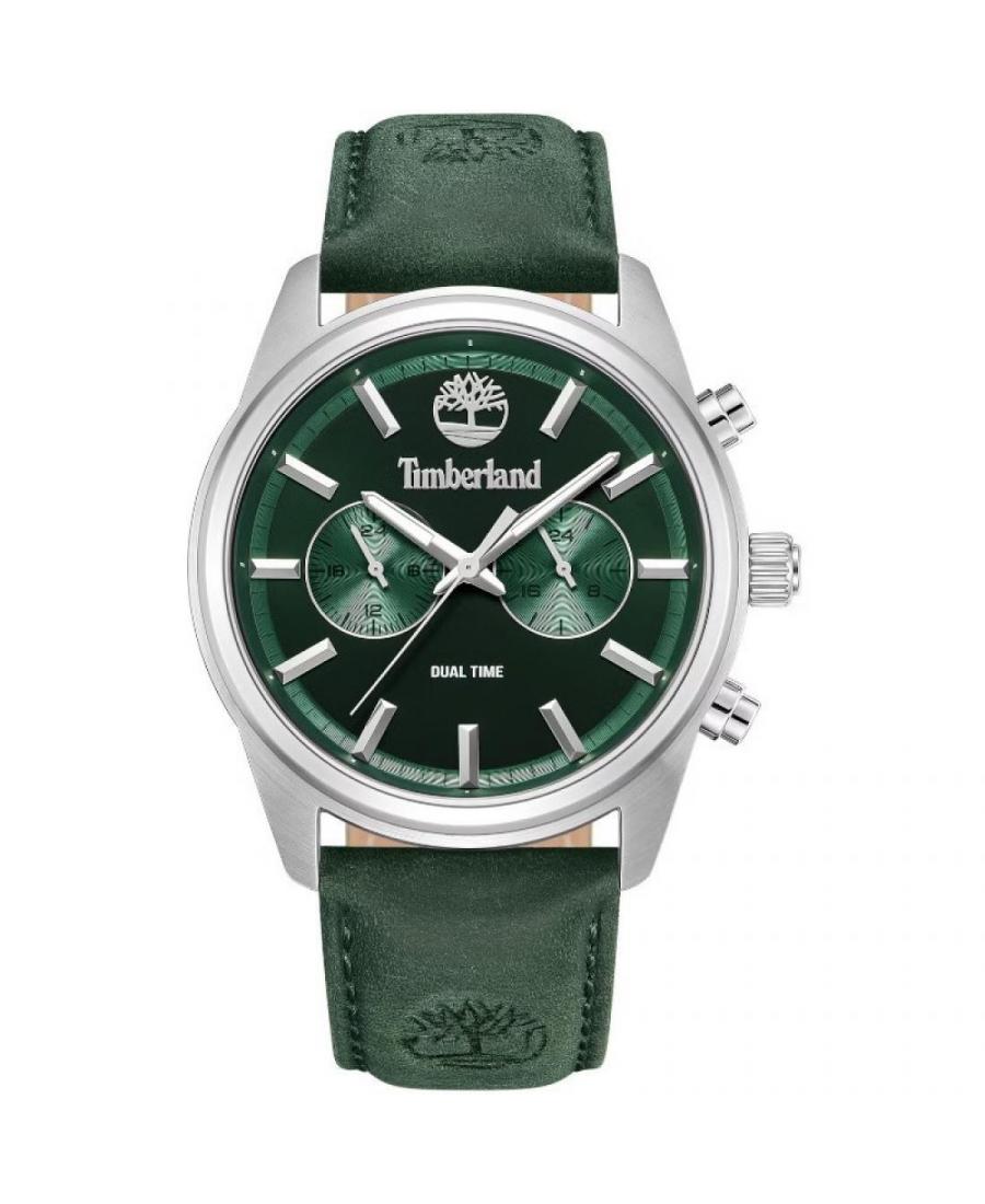 Мужские Классические Кварцевый Часы Timberland TDWGF0041203 Зелёный Циферблат