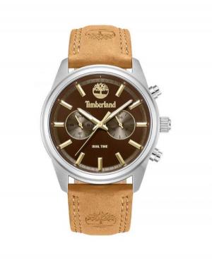 Mężczyźni klasyczny kwarcowy Zegarek Timberland TDWGF0041202 Brązowy Wybierz