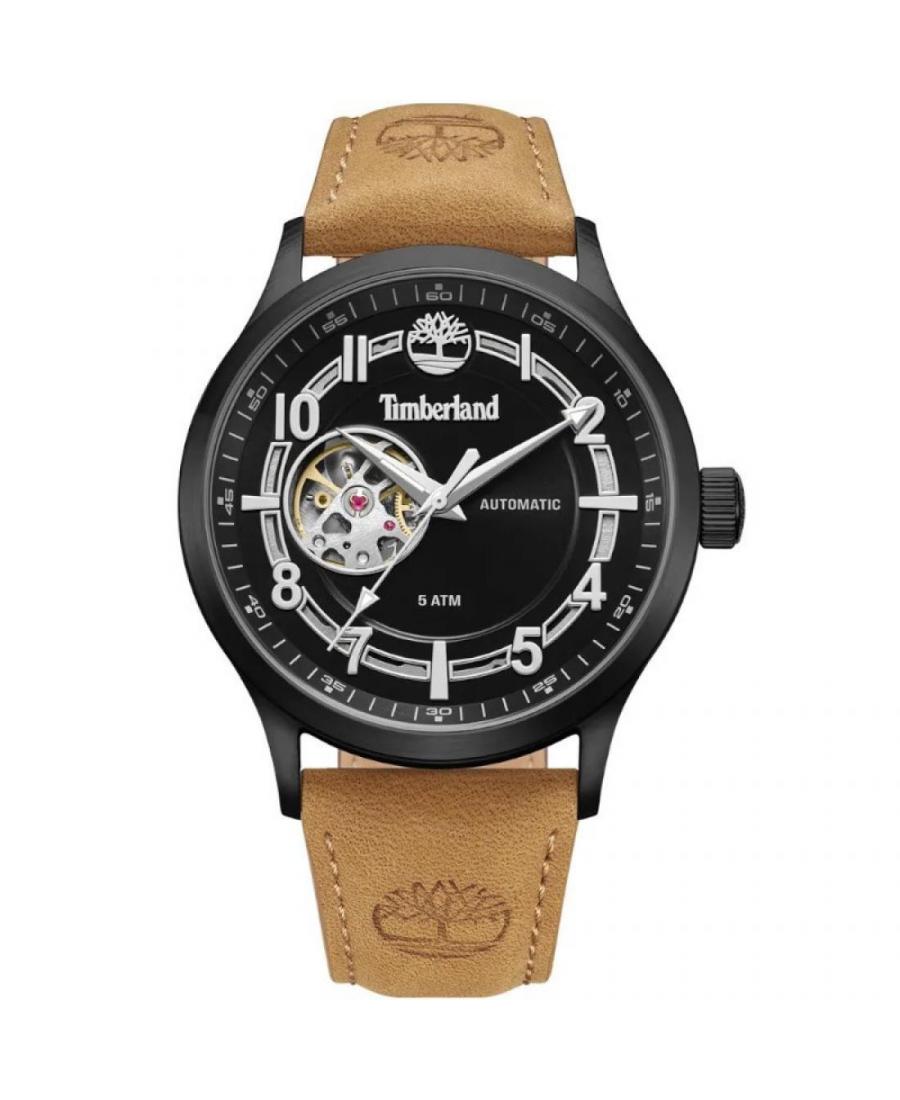 Mężczyźni klasyczny automatyczny Zegarek Timberland TDWGE0041901 Czarny Wybierz