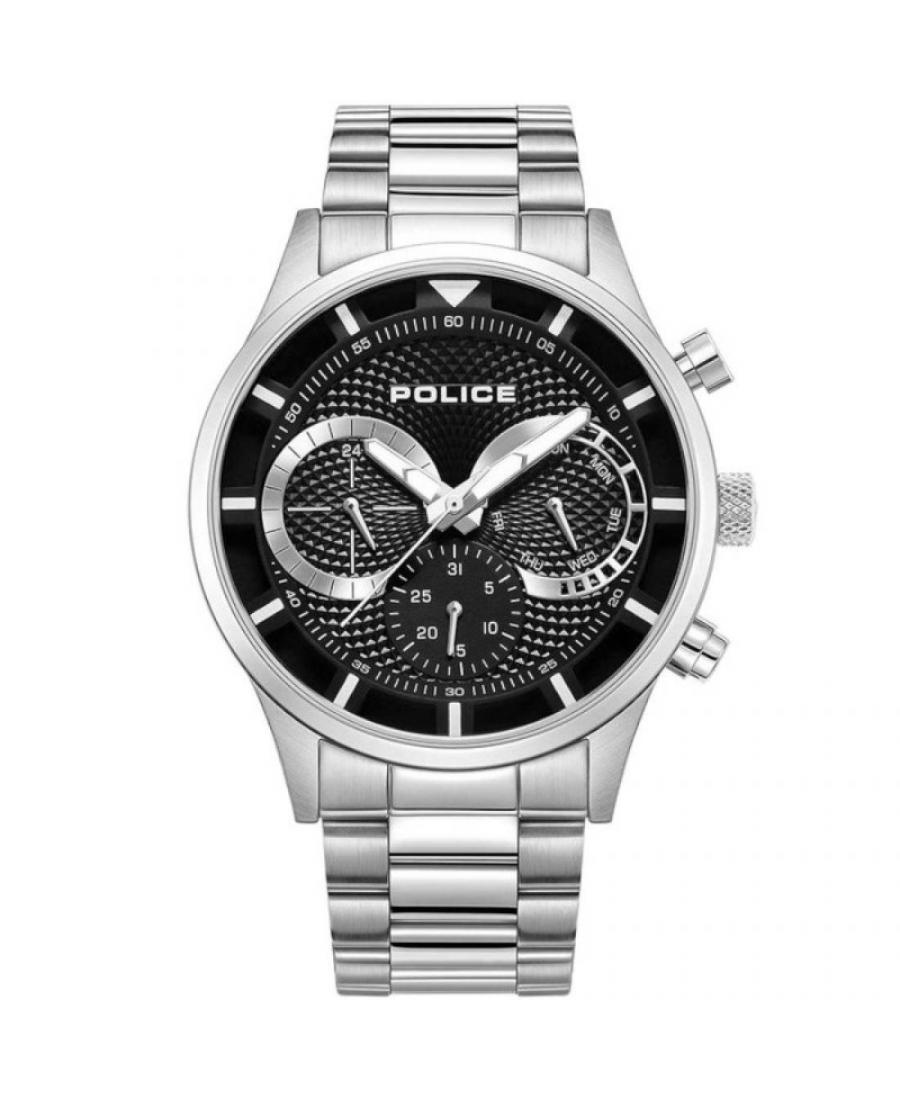 Men Classic Quartz Watch Police PEWGK0040303 Black Dial