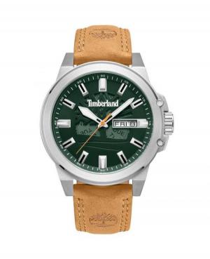 Мужские Классические Кварцевый Часы Timberland TDWGB0040802 Зелёный Циферблат