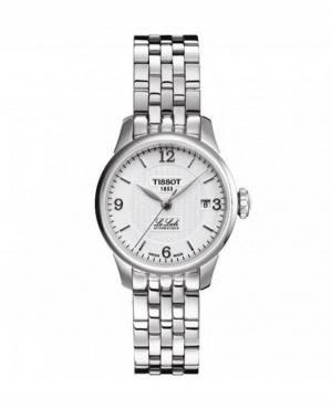 Женские Швейцарские Классические Automatic Часы Tissot T41.1.183.34 Белый Циферблат