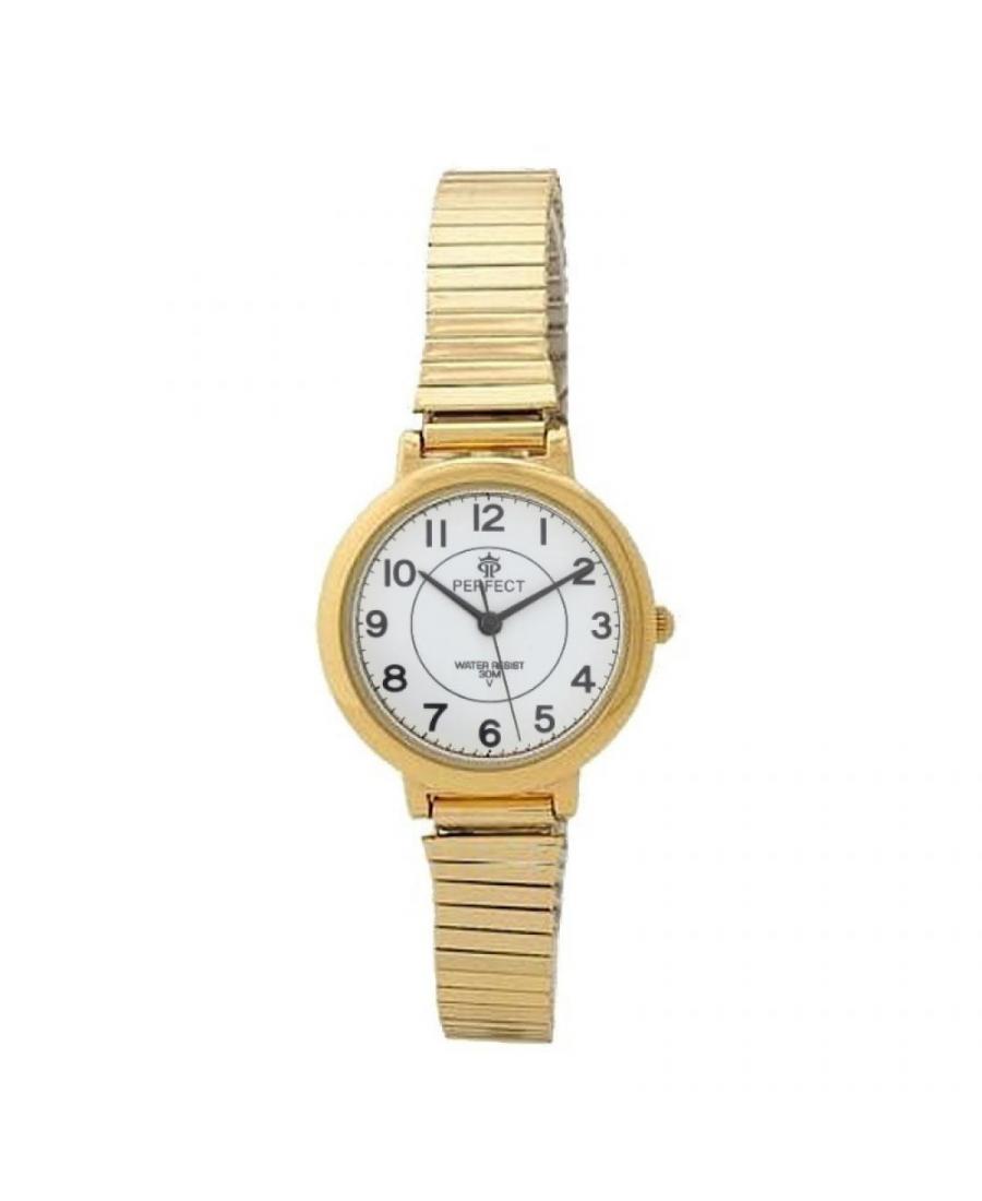 Women Classic Quartz Watch Perfect X283G/IPG White Dial