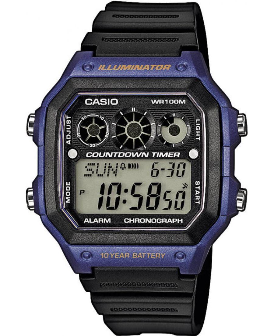 Men Quartz Watch Casio AE-1300WH-2AVEF Dial