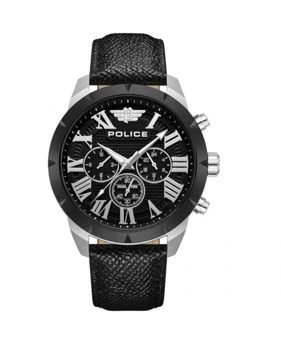 Mężczyźni klasyczny kwarcowy Zegarek Police PEWGF0039341 Czarny Wybierz