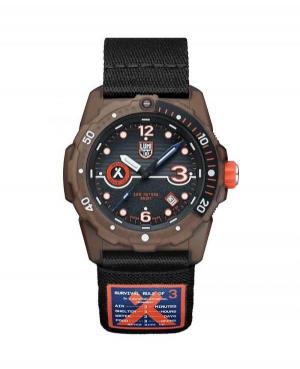 Men Diver Swiss Quartz Analog Watch LUMINOX XB.3721.ECO Black Dial 42mm