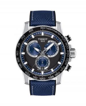 Mężczyźni sportowy Funkcjonalny Szwajcar kwarcowy analogowe Zegarek Chronograf TISSOT T125.617.17.051.03 Niebieska Dial 46mm