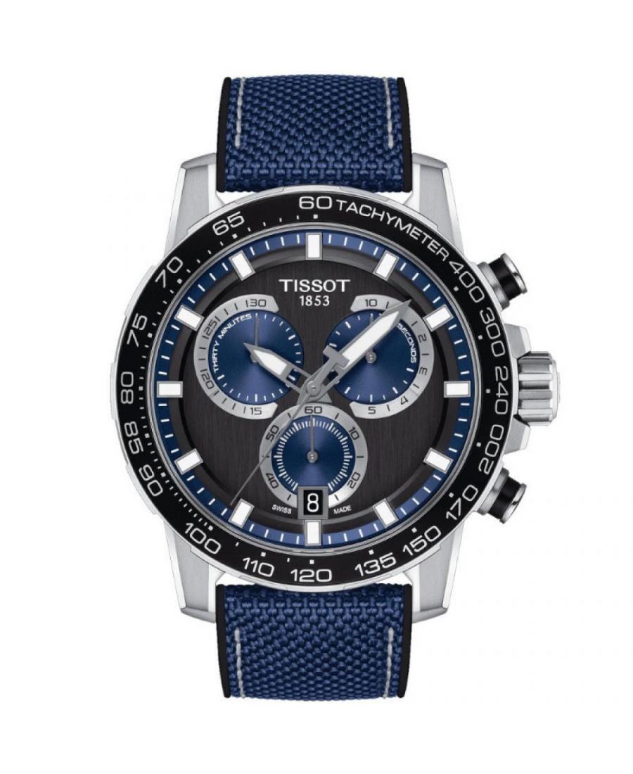 Men Swiss Sports Functional Quartz Watch Tissot T125.617.17.051.03 Blue Dial