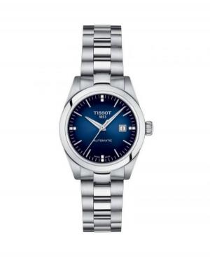 Women Classic Luxury Swiss Automatic Analog Watch TISSOT T132.007.11.046.00 Blue Dial 29mm