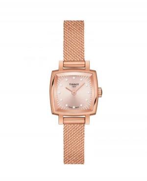 Women Swiss Fashion Classic Quartz Watch Tissot T058.109.33.456.00 Golden Dial
