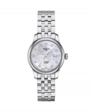 Women Classic Luxury Swiss Automatic Analog Watch TISSOT T006.207.11.116.00 Mother of Pearl Dial 29mm