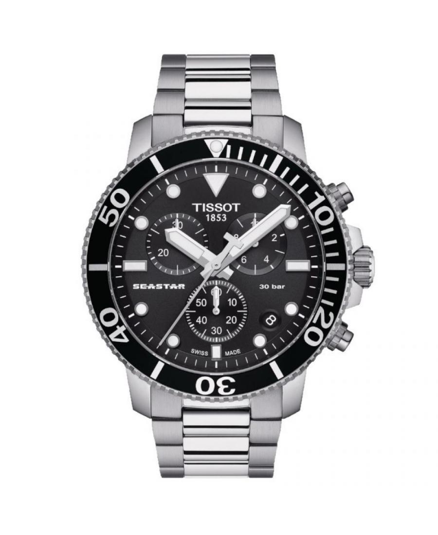 Men Swiss Classic Sports Quartz Watch Tissot T120.417.11.051.00 Black Dial