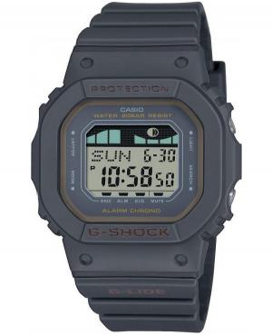 Men Sports Functional Diver Japan Quartz Digital Watch Timer CASIO GLX-S5600-1ER G-Shock Grey Dial 45.4mm