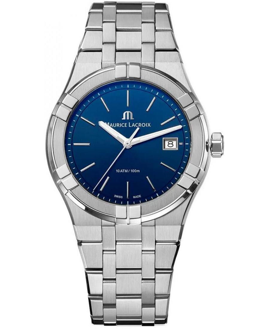 Mężczyźni kwarcowy Zegarek Maurice Lacroix AI1108-SS002-430-1 Wybierz