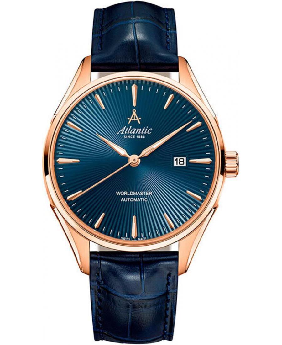 Мужские Luxury Швейцарские Аналоговый Часы ATLANTIC 52759.44.51