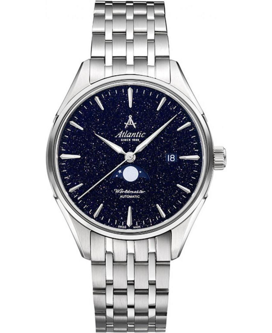Мужские Luxury Швейцарские Аналоговый Часы ATLANTIC 52788.41.91