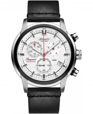Men Swiss Quartz Watch Atlantic 87461.42.21 Dial