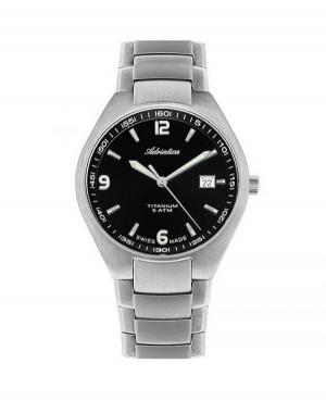 Men Classic Swiss Quartz Analog Watch ADRIATICA A1069.4156Q Grey Dial 40mm