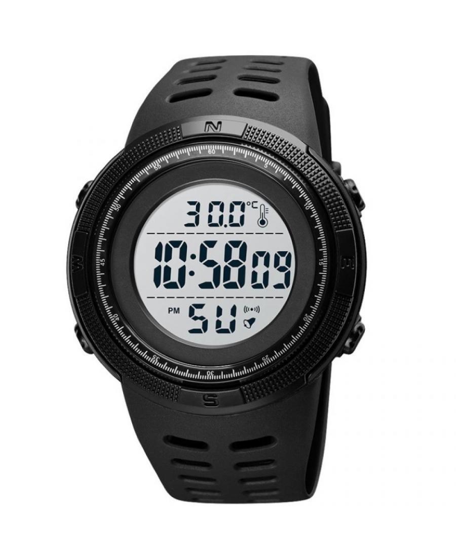 Mężczyźni sportowy Funkcjonalny kwarcowy cyfrowe Zegarek Timer SKMEI 1681BKWT Szary Dial 49mm