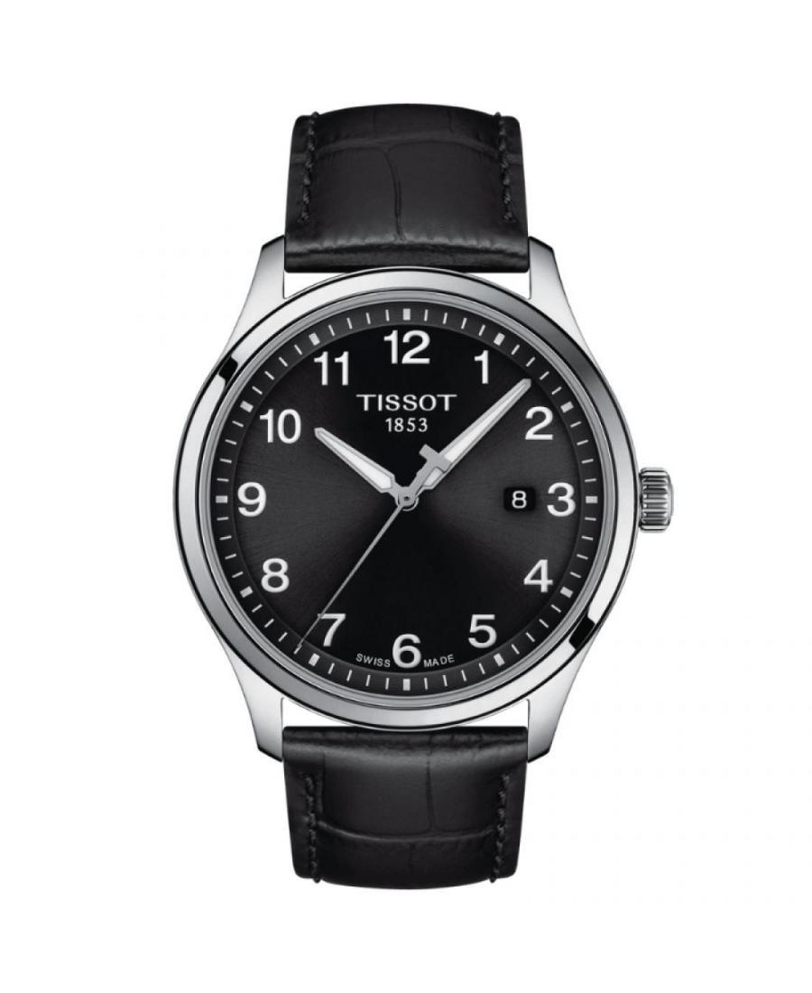 Men Swiss Classic Quartz Watch Tissot T116.410.16.057.00 Black Dial