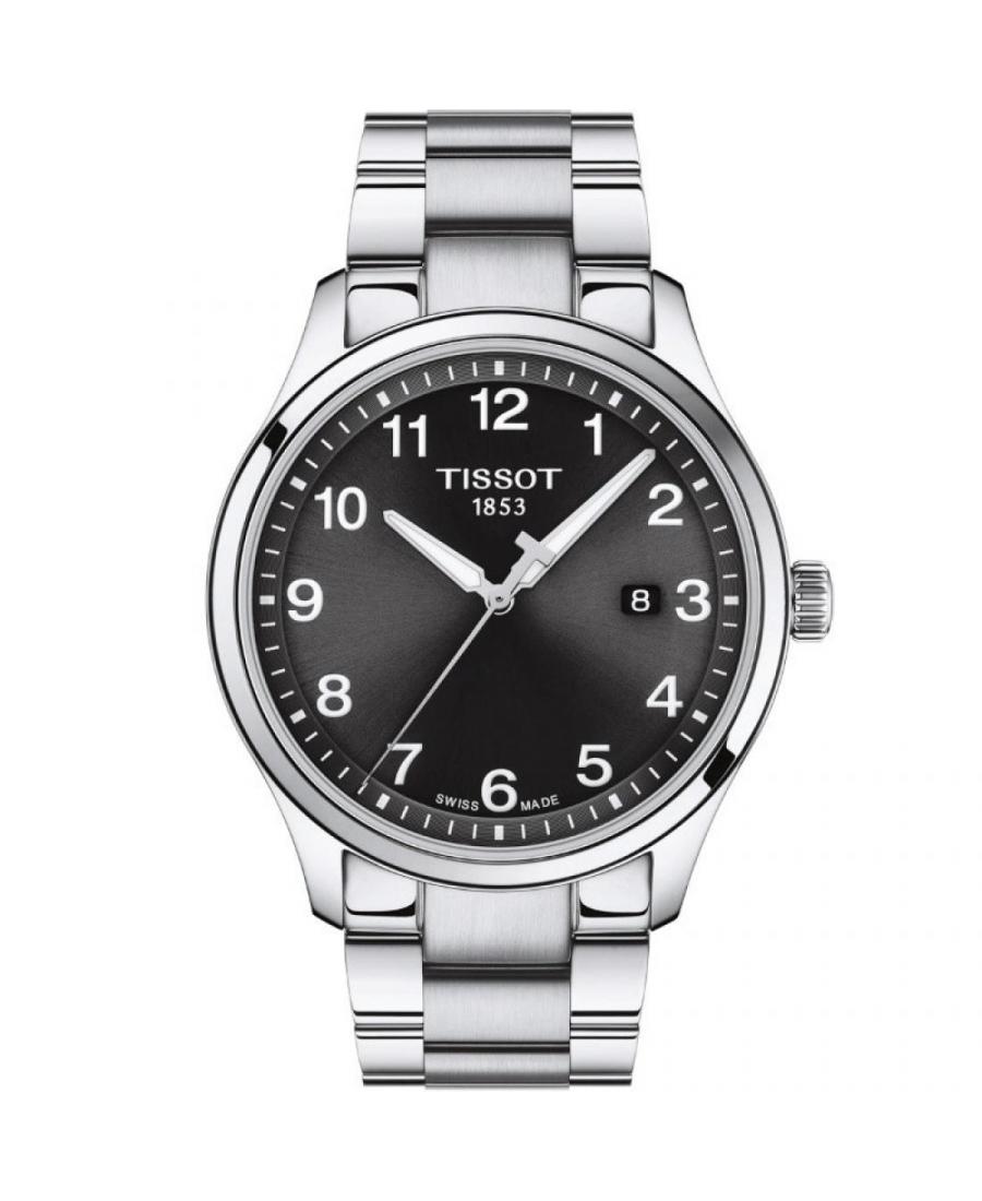 Mężczyźni klasyczny Szwajcar kwarcowy analogowe Zegarek TISSOT T116.410.11.057.00 Czarny Dial 42mm