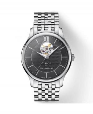 Men Classic Luxury Swiss Automatic Analog Watch TISSOT T063.907.11.058.00 Black Dial 40mm