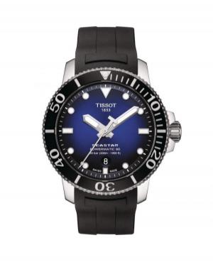 Men Classic Sports Diver Luxury Swiss Automatic Analog Watch TISSOT T120.407.17.041.00 Blue Dial 43mm