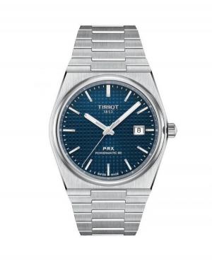 Men Classic Luxury Swiss Automatic Analog Watch TISSOT T137.407.11.041.00 Blue Dial 40mm