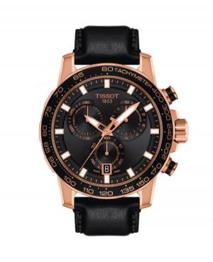 Men Sports Functional Swiss Quartz Analog Watch Chronograph TISSOT T125.617.36.051.00 Black Dial 45.4mm