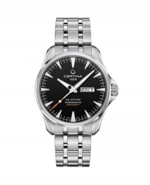 Men Classic Diver Luxury Swiss Automatic Analog Watch CERTINA C032.430.11.051.00 Black Dial 41mm