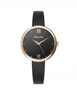 Women Swiss Fashion Classic Quartz Watch Adriatica A3632.9284Q Black Dial