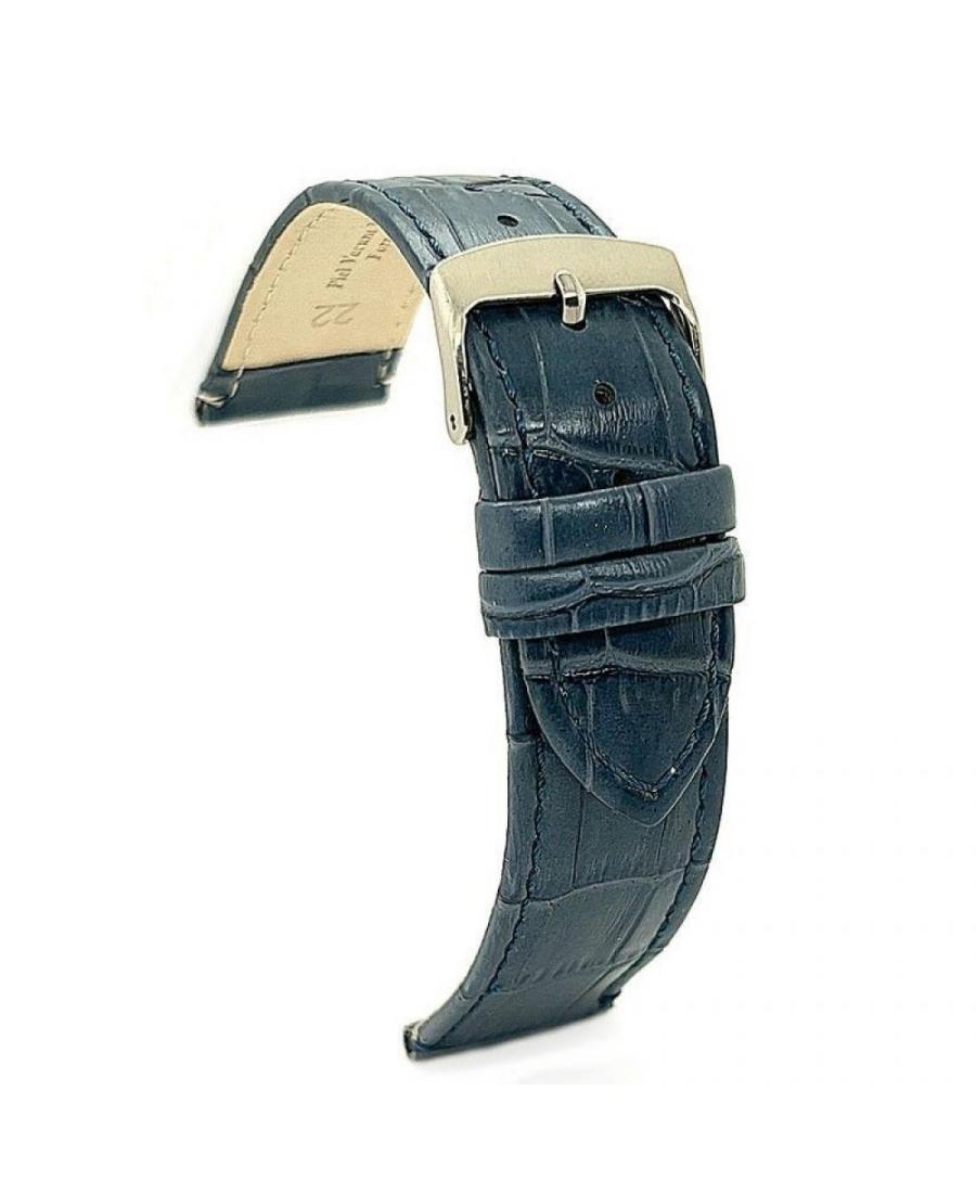 Watch Strap Diloy 402.05.14 Blue 14 mm