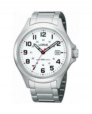 Men Classic Quartz Watch Lorus RXH03IX-5 White Dial
