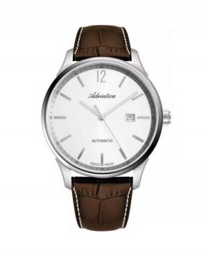 Men Swiss Classic Automatic Watch Adriatica A8271.5253A Silver Dial