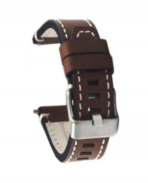 Watch Strap Diloy 414.02.20 Brown 20 mm