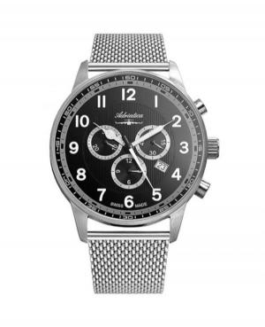 Men Swiss Classic Quartz Watch Adriatica A1076.5124CHXL Black Dial