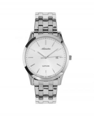 Men Swiss Classic Quartz Watch Adriatica A8303.5113Q Silver Dial