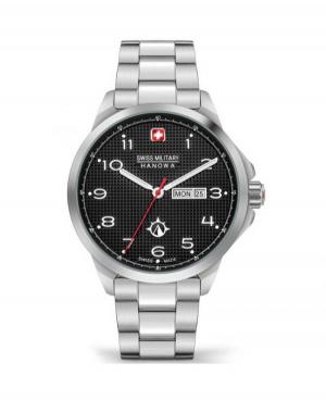 Mężczyźni Szwajcar kwarcowy analogowe Zegarek SWISS MILITARY HANOWA SMWGH2100303 Czarny Dial 45mm