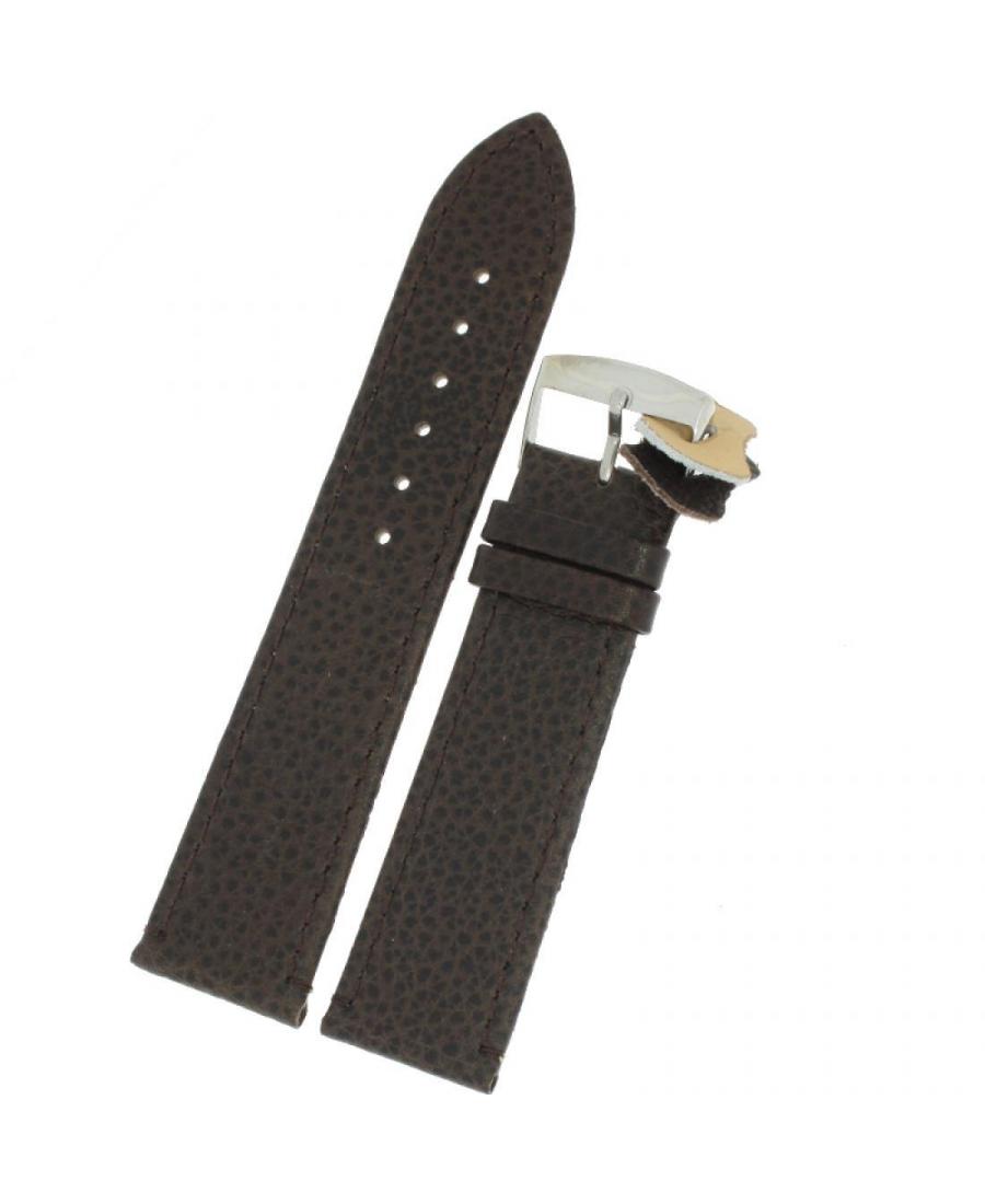 Watch Strap Diloy 86.02.16 Leather Brown Skórzany Brązowy 16 mm