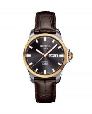 Men Classic Diver Luxury Swiss Automatic Analog Watch CERTINA C014.407.26.081.00 Black Dial 40mm